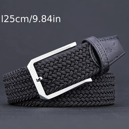 Men's Canvas Golf Web Belt Outdoor Tactical Pin Buckle Belt
