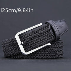 Men's Canvas Golf Web Belt Outdoor Tactical Pin Buckle Belt