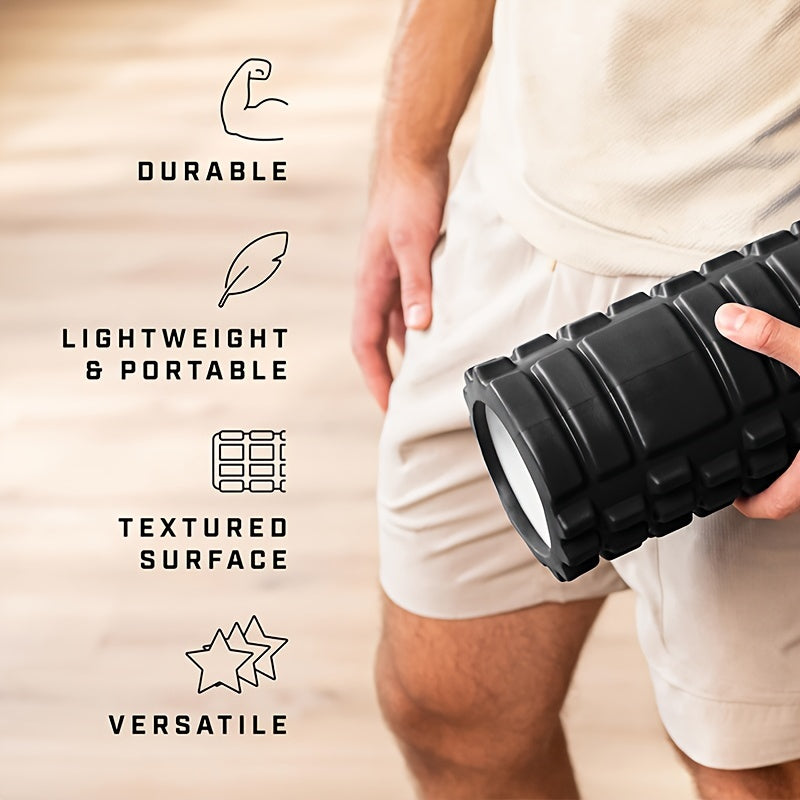 Yoga Roller Set: Massage Roller, Balls, Stick, Tension Rope