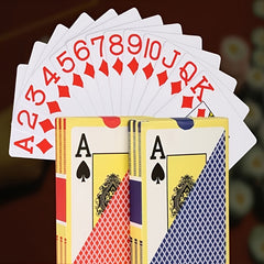 Waterproof Plastic Card Frosted Playing Cards for Family Gathering Game