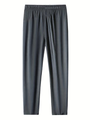 Men's Comfy Sports Pants with Zipper Pockets - Spring Summer Fitness