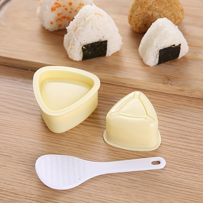 2pcs Triangle Sushi Mold Rice Ball Maker
