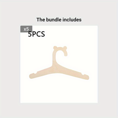 Wooden Bear Kids Hanger for Clothing Stores