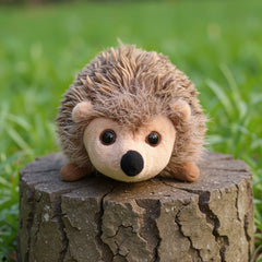 Ultra Soft 5.9 Hedgehog Plush Toy - Light Brown Stuffed Animal