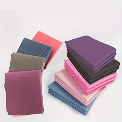 Portable Folding Yoga Mat Non Slip Odor-Free for Home Fitness