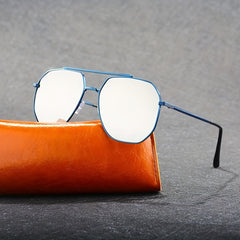 Men's Polarized Aviator Sunglasses Metal Frame UV 400 Protection