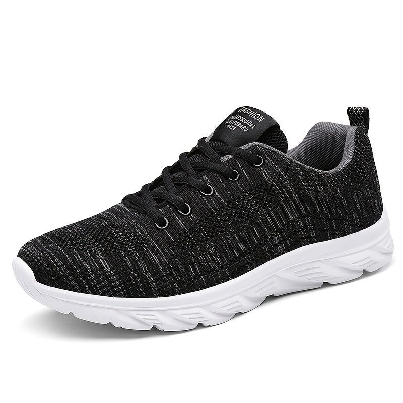 Men's Breathable Lace Up Running Shoes