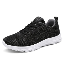 Men's Breathable Lace Up Running Shoes