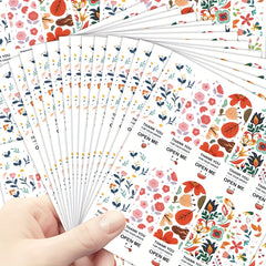 Rectangle Box Seal Sticker Business Packaging Sealing Stickers