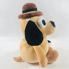 Yellow Angry Dog Plush Toy with Cup This Is Fine Meme