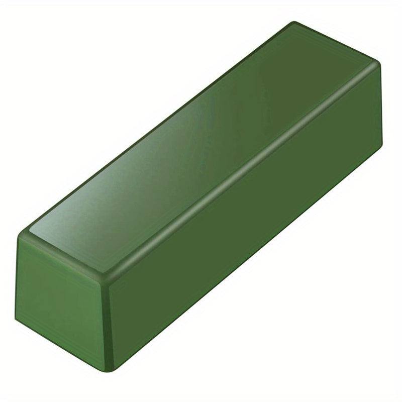 Green Fine Buffing Compound Leather Strop & Sharpening Stropping Bar