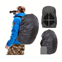 Waterproof Backpack Rain Cover Triple Waterproof + Non-slip Strap