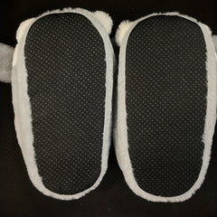 Rabbit Plush Slip-On Slippers Cozy Warm Indoor Shoes Women's Fluffy Novelty
