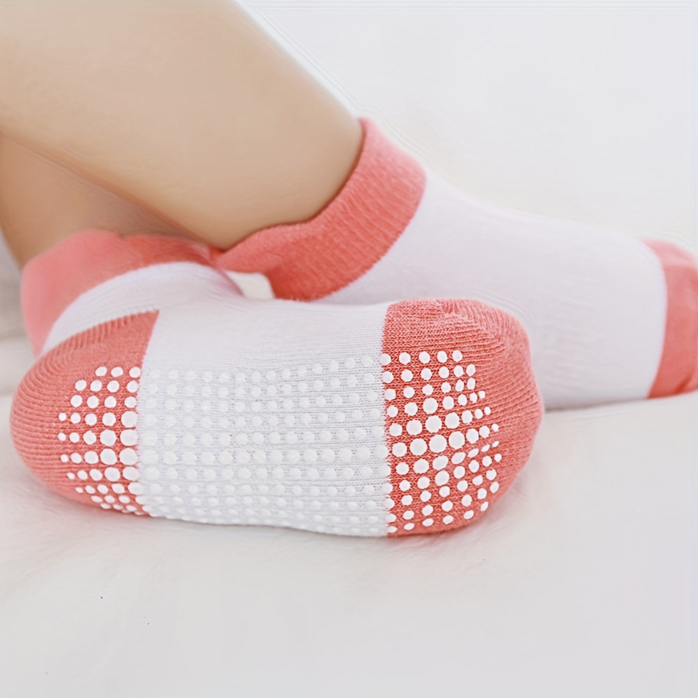 6pairs Cotton Knit Socks for Toddler Baby Boys And Girls