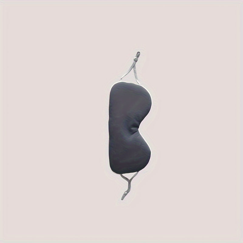 Solid Blackout Sleep Eye Mask Soft Comfy Blindfold Travel Rest Yoga