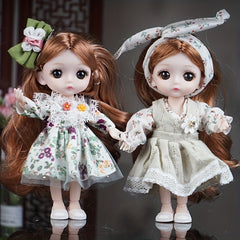 Girl Modern Figure Toy Dress Up Doll Little Princess Toy