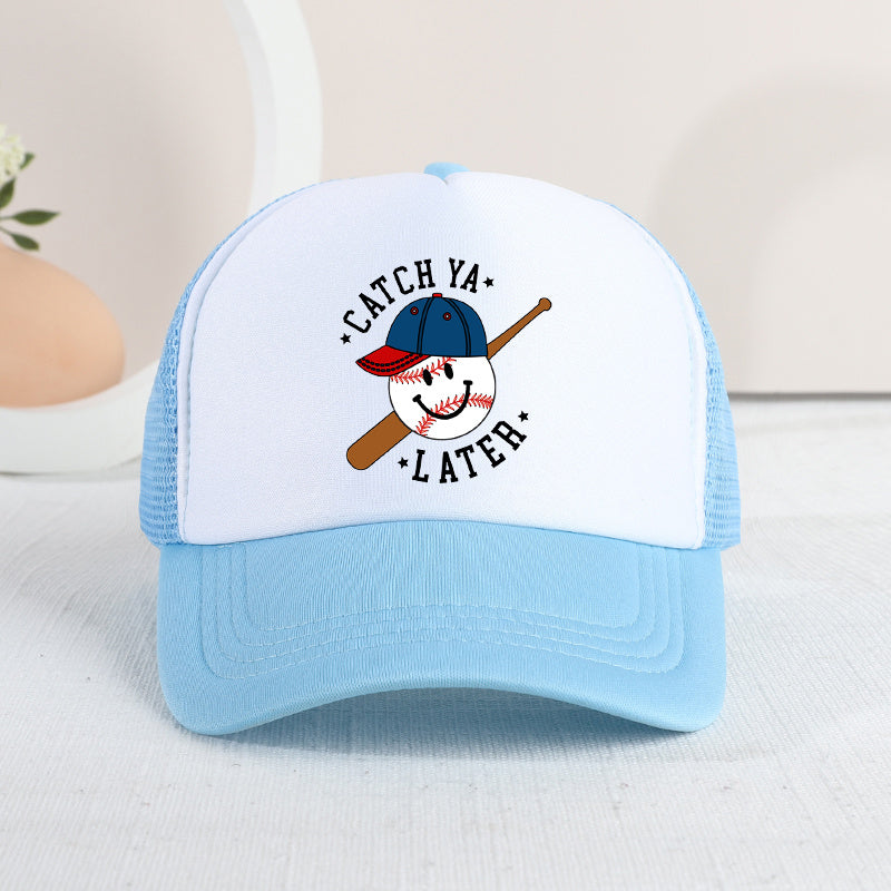 Kid's Breathable Mesh Sunshade Baseball Cap - Outdoor Activity