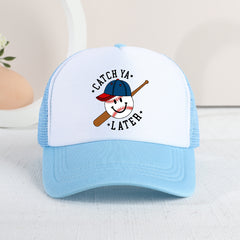 Kid's Breathable Mesh Sunshade Baseball Cap - Outdoor Activity