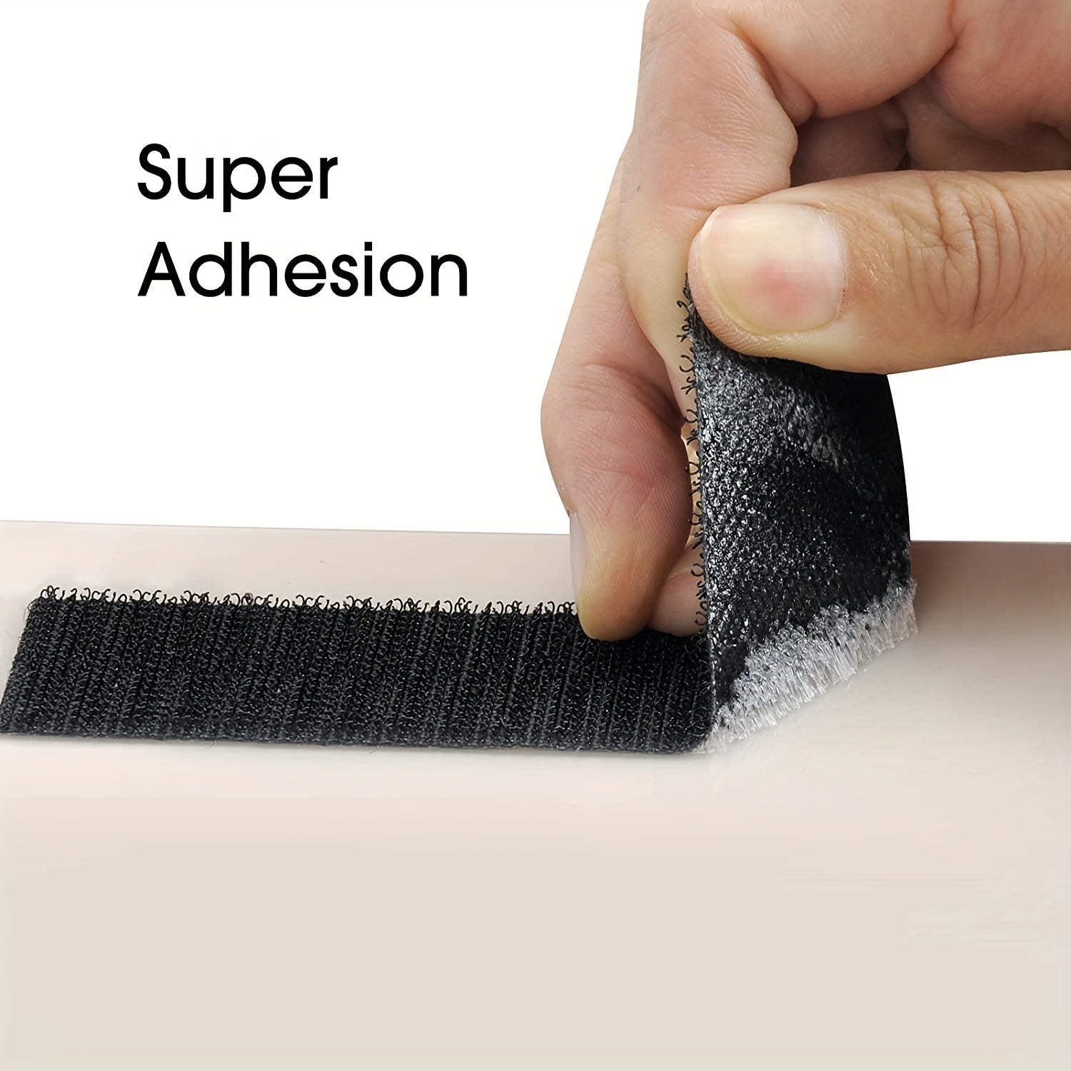 Hook & Loop Tape Roll - Self Adhesive Fastener - 2 54 cm x 50 cm