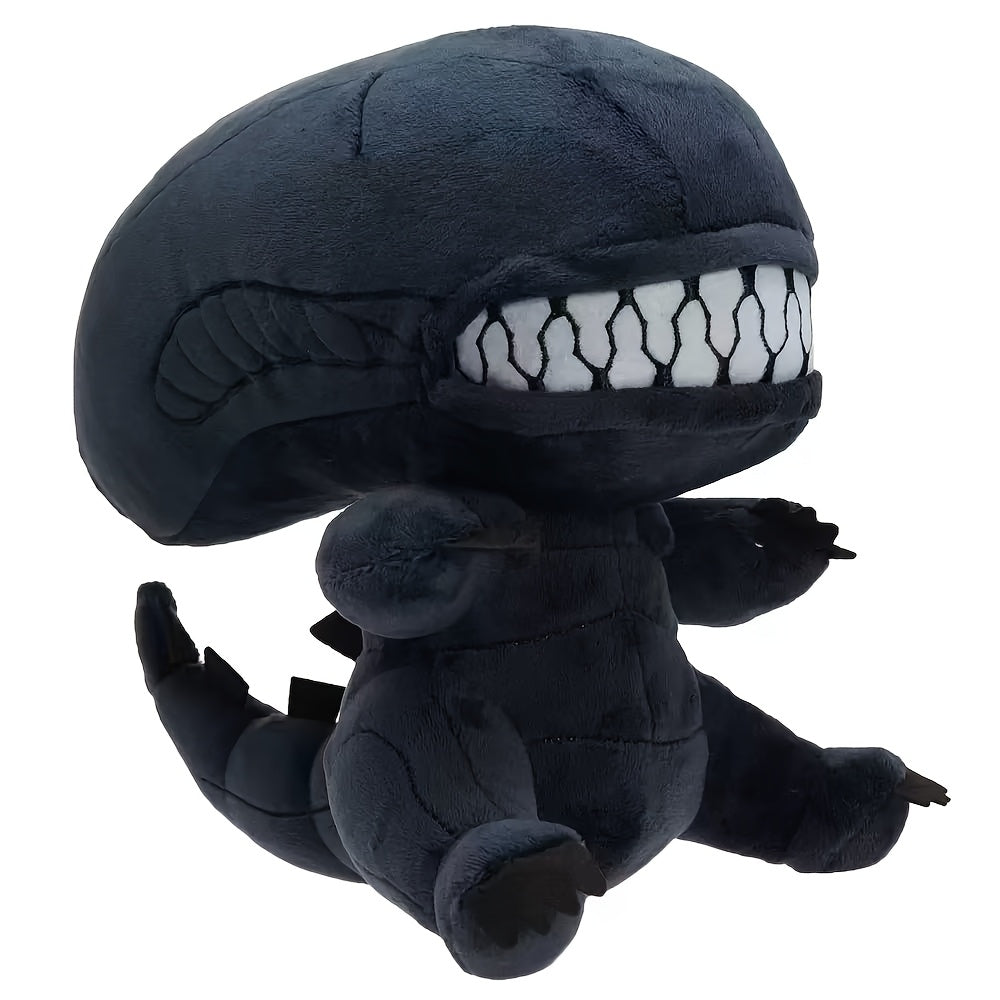 Alien Plush Doll Large Eyes & Sharp Teeth Soft Sci Fi Decor Birthday Collectors