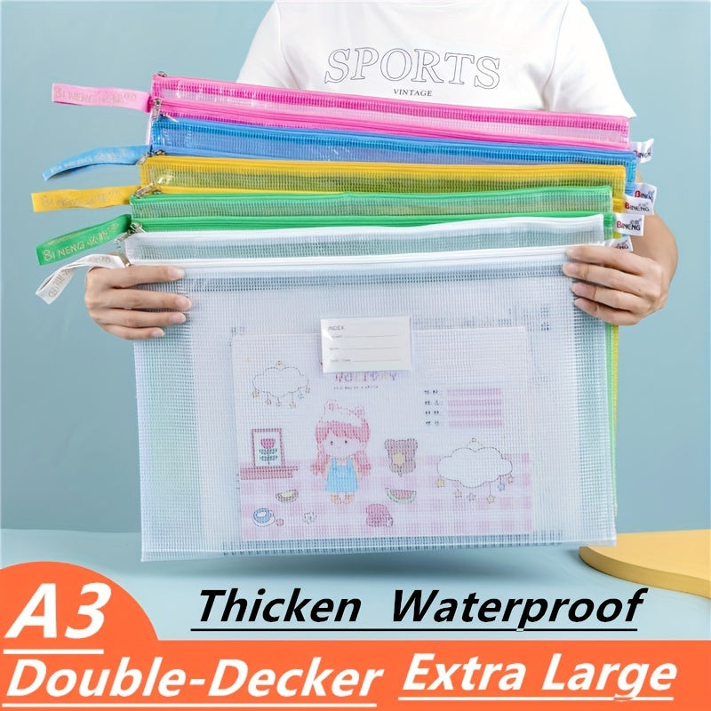 Double Layer Waterproof Document Bag