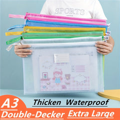 Double Layer Waterproof Document Bag