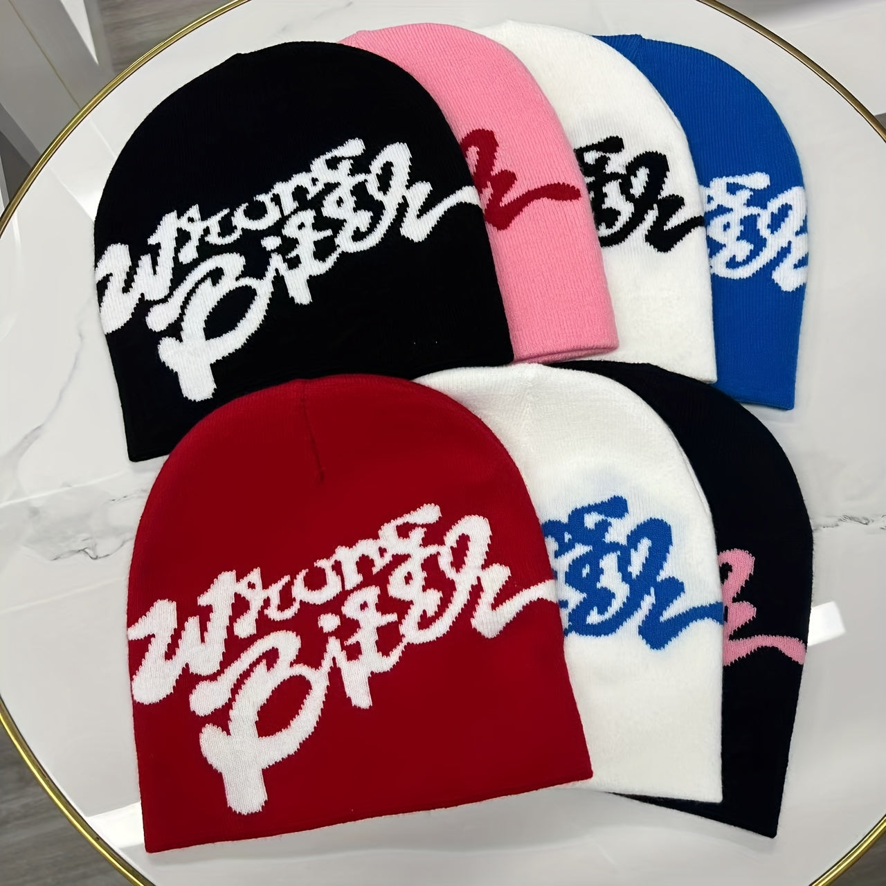 Retro Cotton Brimless Knitted Windproof Hat