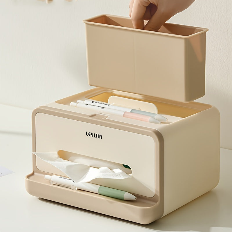 Functional Storage Box Macaron Office Desktop Shelf Mobile Phone Holder
