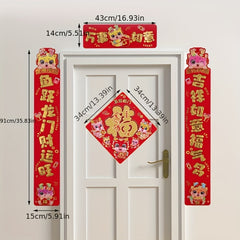 Spring Dragon Year Couplets Chinese Traditional Spring Couplets For Home Year's