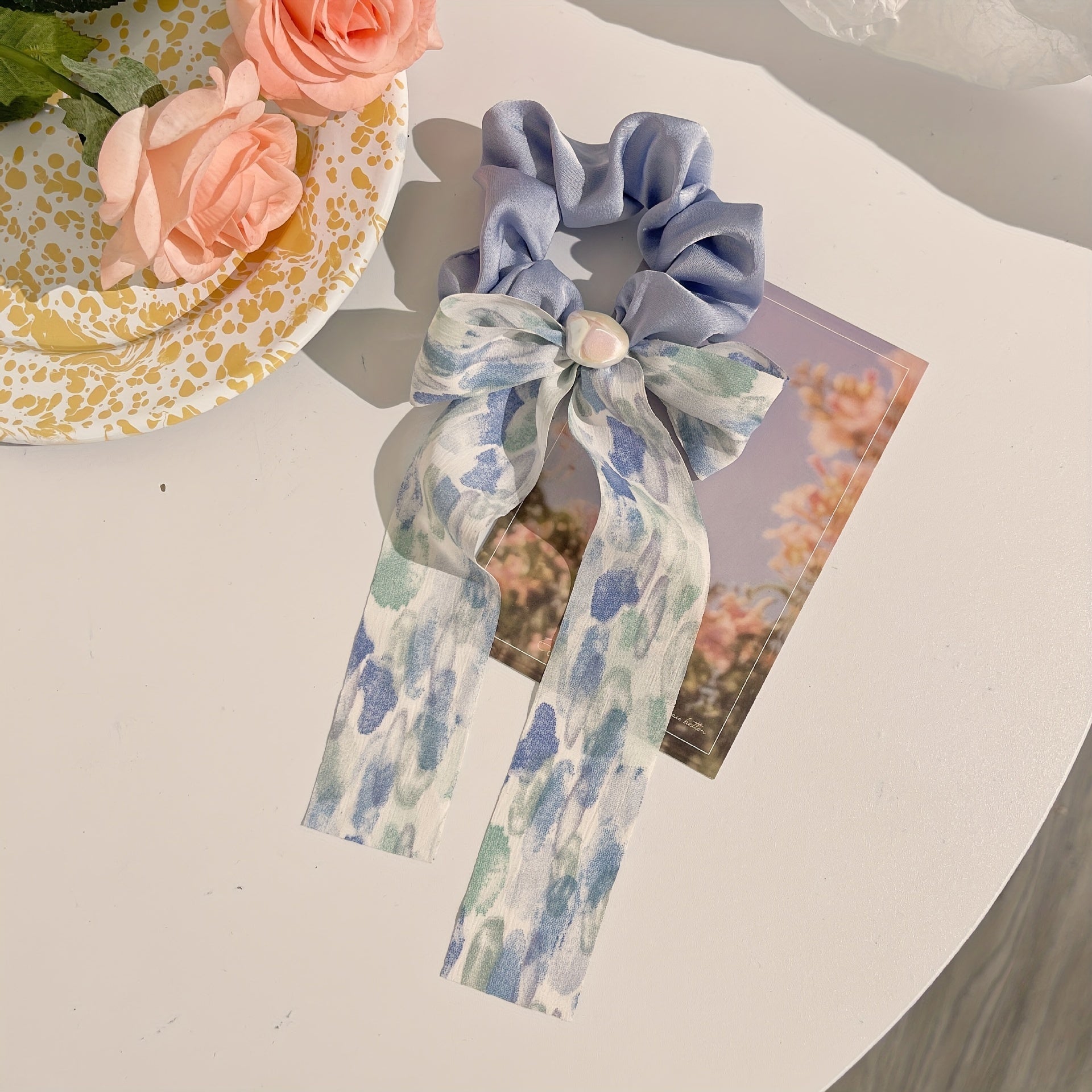 Bow Scrunchie Hair Band Head Rope