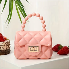 Colorful Pearl Cosmetic Bag Lipstick Storage Mini Bag For Girls