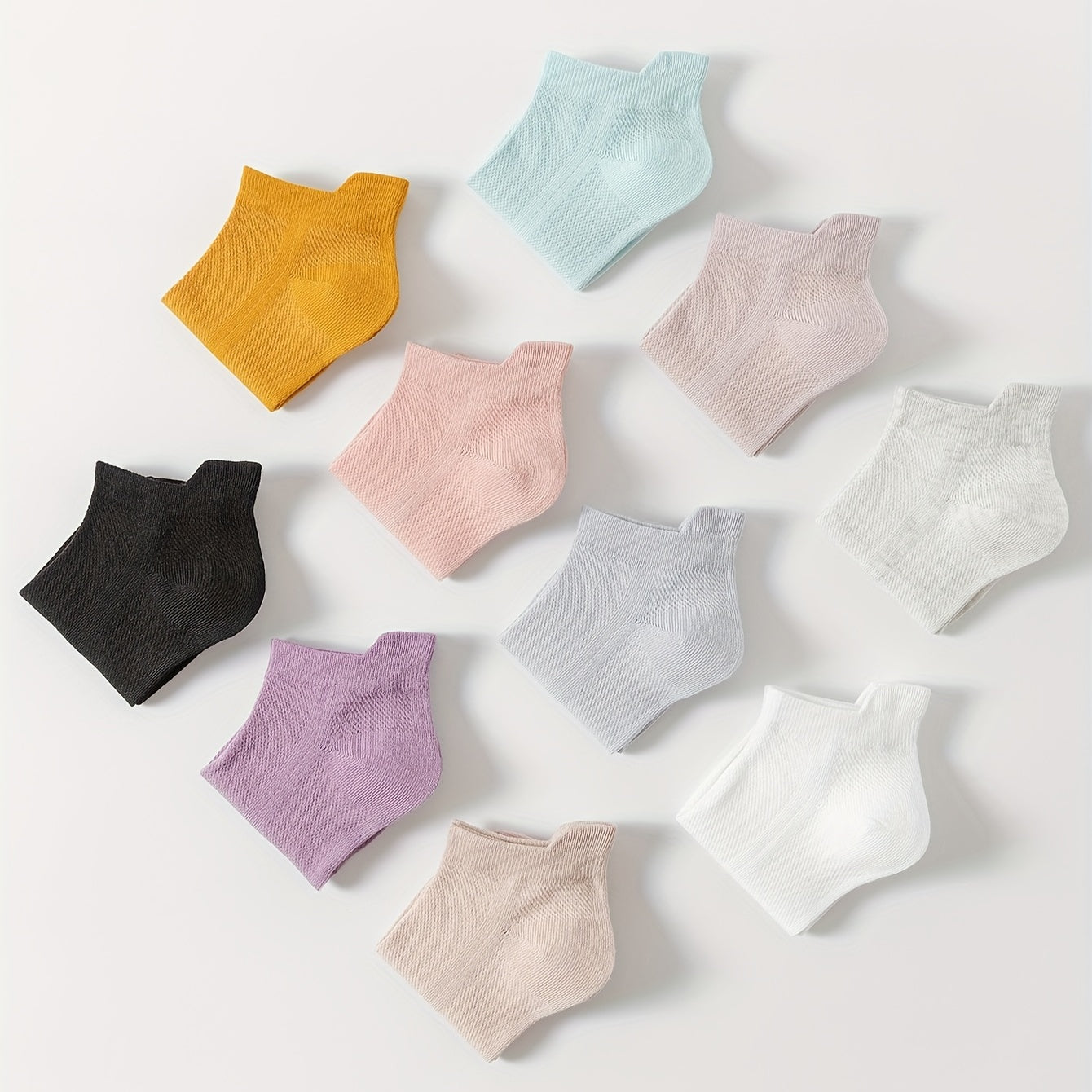 10 Pairs Comfy Ankle Socks Women's Stockings