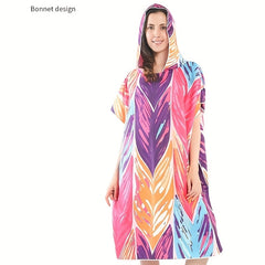 Quick Dry Hooded Beach Towels for Kids & Adults