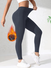 Women's Winter Warm Fleece Lined Yoga Pants