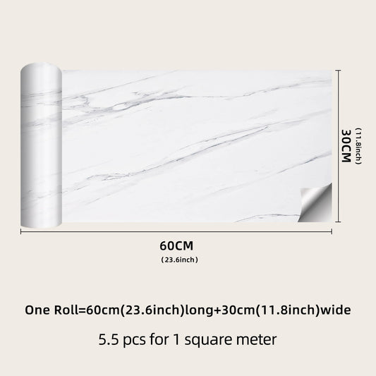 Waterproof Frosted Marble Sticker, Moisture-proof, 1pc