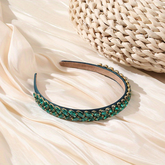 Sparkling Leaf Headband for Party Prom Women Girls