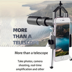 High Definition Retractable Telescope for Travel Birding Watching