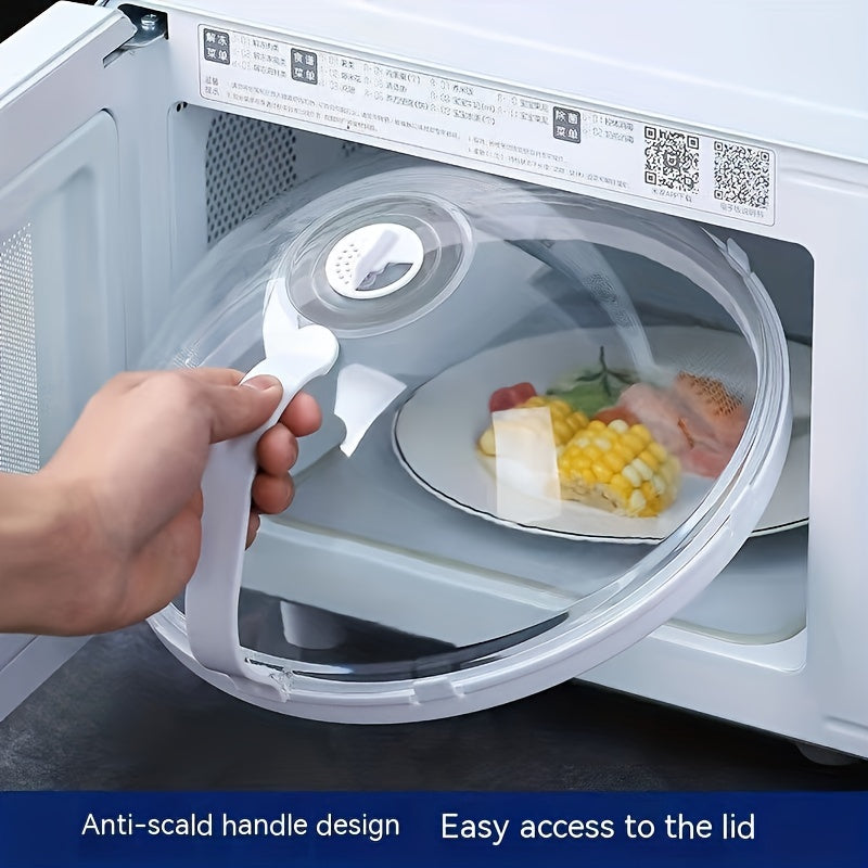 Microwave Splatter Cover Transparent Splash Proof for Bowls Plates & Pots