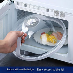 Microwave Splatter Cover Transparent Splash Proof for Bowls Plates & Pots