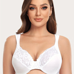 Full Cover Underwire Bra with Comfort Straps