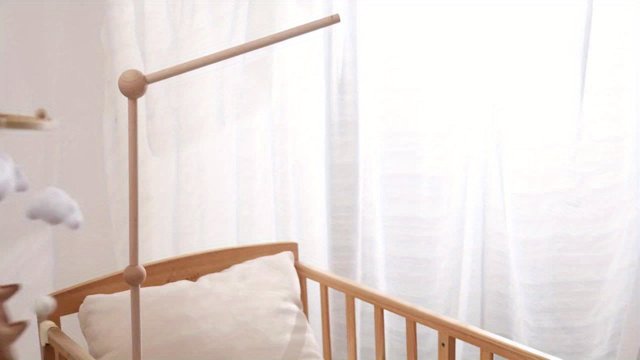Baby Crib Cloth Mobile Coffee Bear Stars Moon Shapes Ringtone