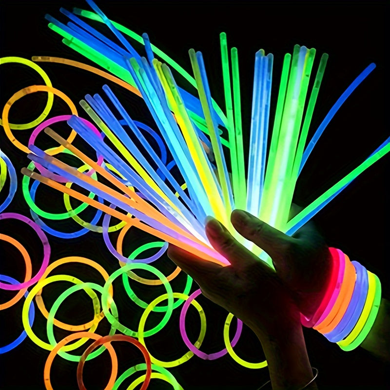 6pcs Concert Fluorescent Stick Christmas Party Supplies