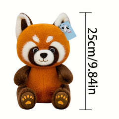 JACKCAT Video Game Raccoon Plush Soft Stuffed Animal Brown