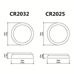 Button Cell Battery CR2032 for Electronic Scales Remote CR2016 CR2025