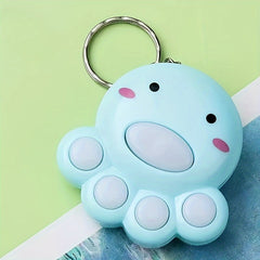 Octopus Cat Paw Memory Game Machine Keychain - Gift