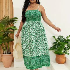 Boho Floral Maxi Cami Dress