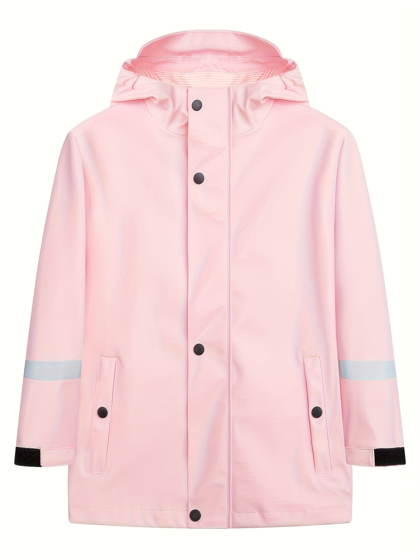 Kids Waterproof Hooded Rain Jacket