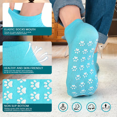 Non Slip Yoga Socks With Silicone Padded Bottom