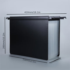 Hangable Organ Bag 25 Grids A4 Portable Paper Document Storage
