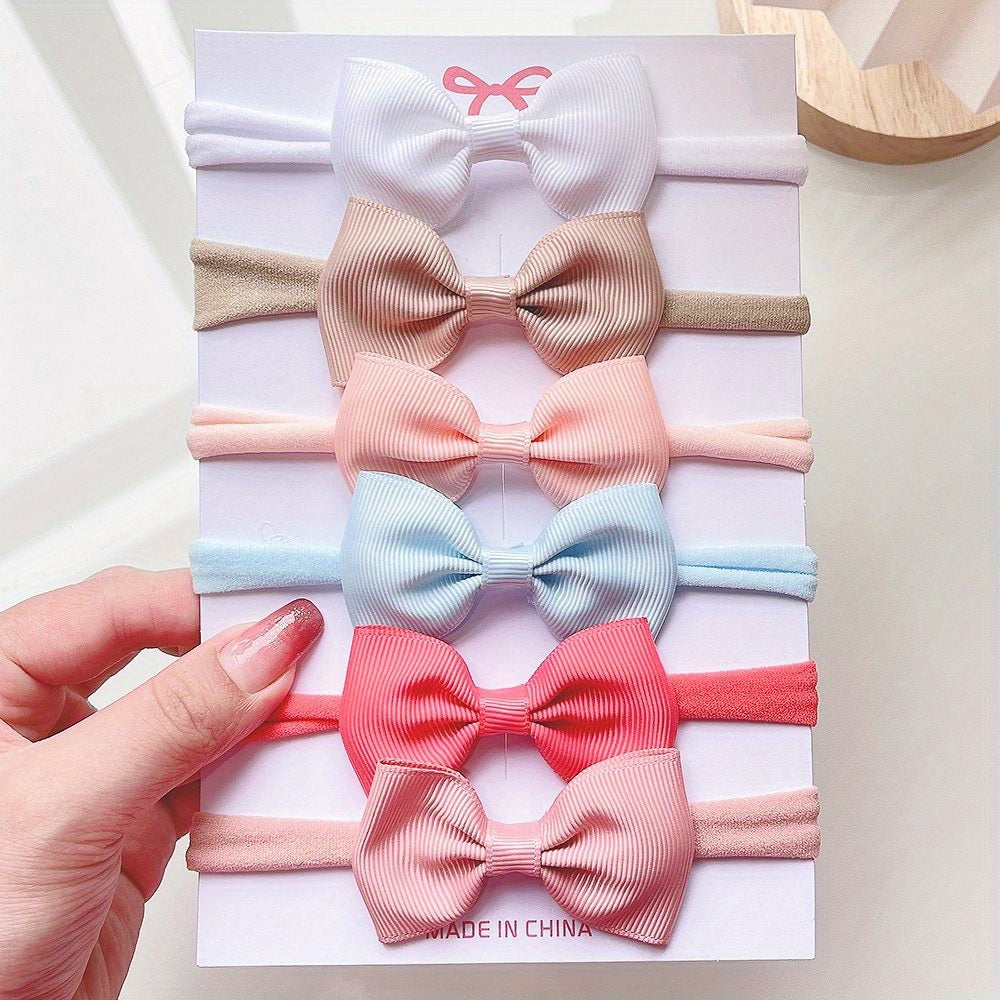 Baby Girls Bowknot Sweet Headband Hairband Hair Accessories